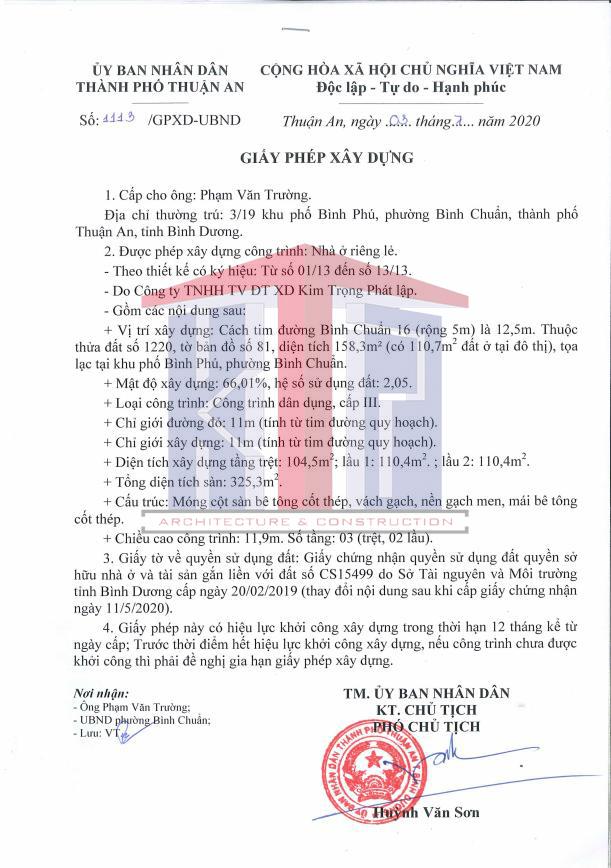 HỒ SƠ XIN CẤP GIẤY PHÉP XÂY DỰNG CẦN CHUẨN BỊ ĐẦY ĐỦ THEO QUY ĐỊNH