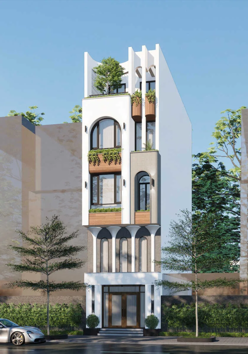 Thiết kế kiến trúc nhà phố: xu hướng 2025 tại Bình Dương