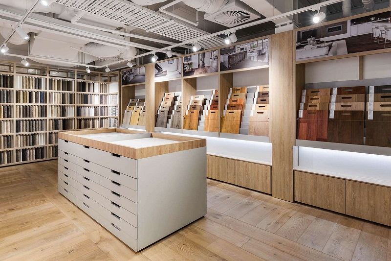 Thiết kế nội thất showroom – quy trình & bản vẽ xin phép